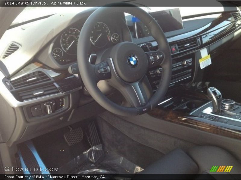 Alpine White / Black 2014 BMW X5 sDrive35i