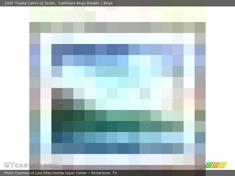 Cashmere Beige Metallic / Beige 1995 Toyota Camry LE Sedan