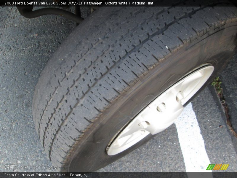 Oxford White / Medium Flint 2008 Ford E Series Van E350 Super Duty XLT Passenger