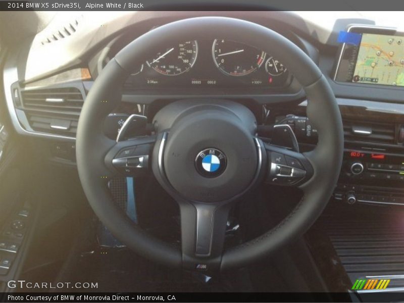 Alpine White / Black 2014 BMW X5 sDrive35i