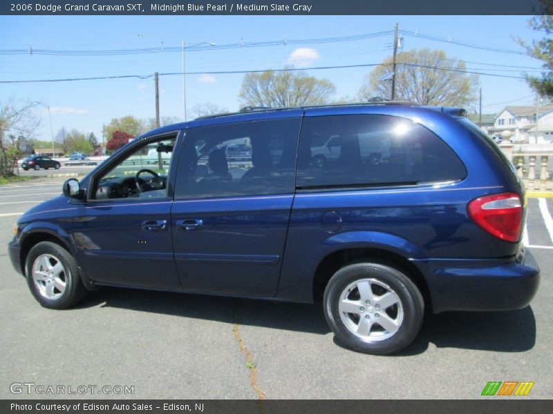 Midnight Blue Pearl / Medium Slate Gray 2006 Dodge Grand Caravan SXT