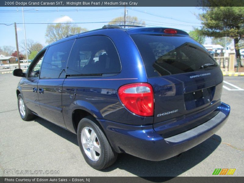 Midnight Blue Pearl / Medium Slate Gray 2006 Dodge Grand Caravan SXT