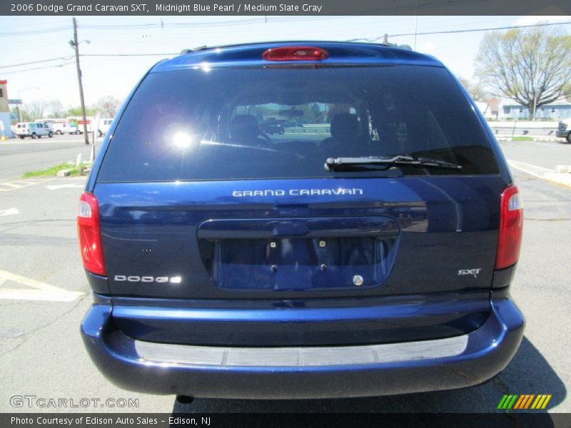 Midnight Blue Pearl / Medium Slate Gray 2006 Dodge Grand Caravan SXT