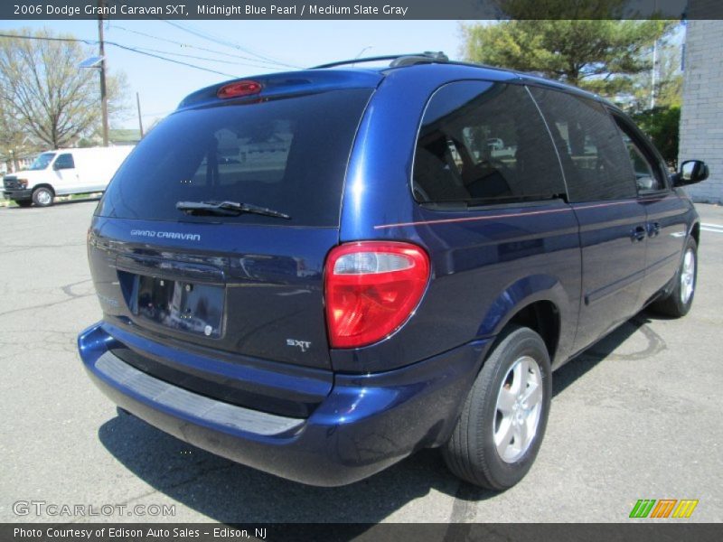 Midnight Blue Pearl / Medium Slate Gray 2006 Dodge Grand Caravan SXT
