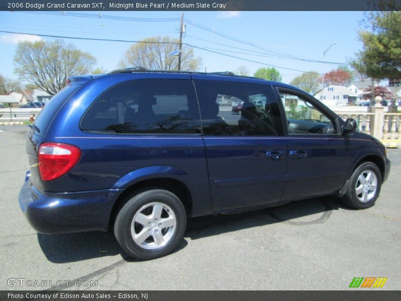 Midnight Blue Pearl / Medium Slate Gray 2006 Dodge Grand Caravan SXT