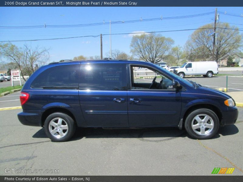 Midnight Blue Pearl / Medium Slate Gray 2006 Dodge Grand Caravan SXT