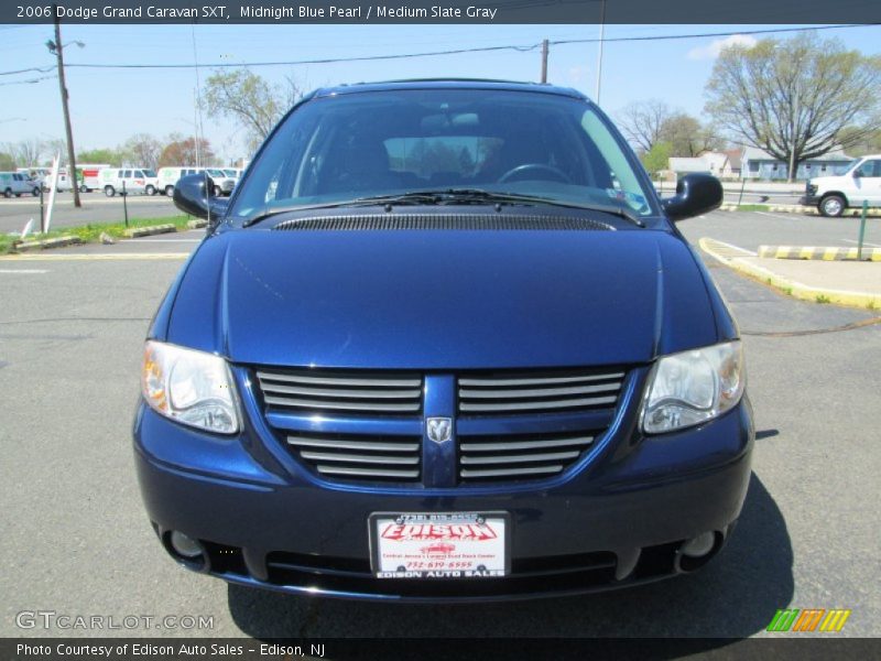 Midnight Blue Pearl / Medium Slate Gray 2006 Dodge Grand Caravan SXT