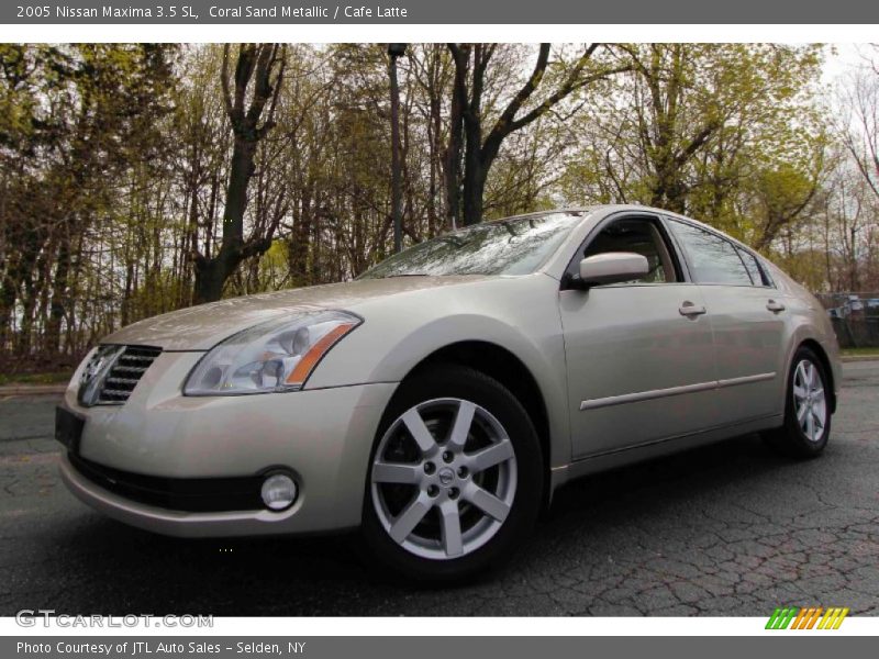 Coral Sand Metallic / Cafe Latte 2005 Nissan Maxima 3.5 SL