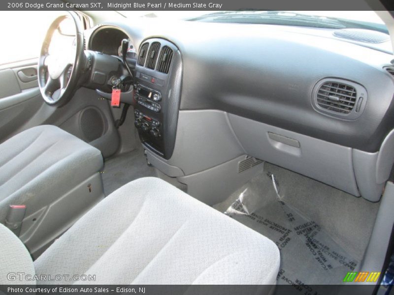 Midnight Blue Pearl / Medium Slate Gray 2006 Dodge Grand Caravan SXT