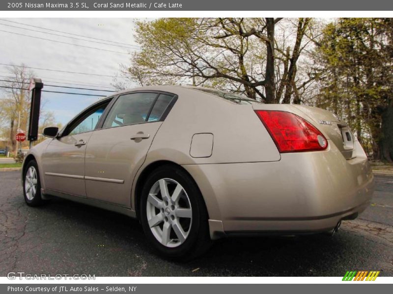 Coral Sand Metallic / Cafe Latte 2005 Nissan Maxima 3.5 SL