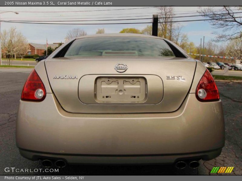 Coral Sand Metallic / Cafe Latte 2005 Nissan Maxima 3.5 SL