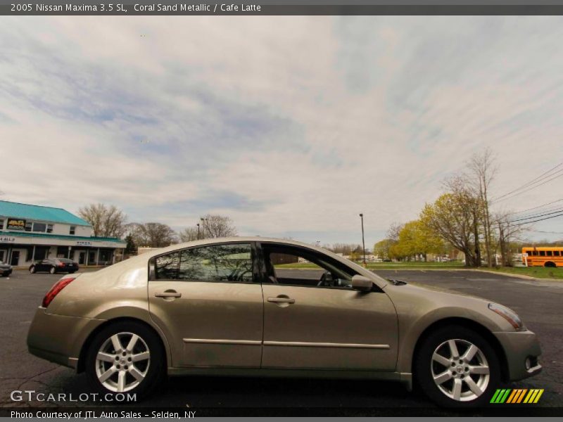 Coral Sand Metallic / Cafe Latte 2005 Nissan Maxima 3.5 SL
