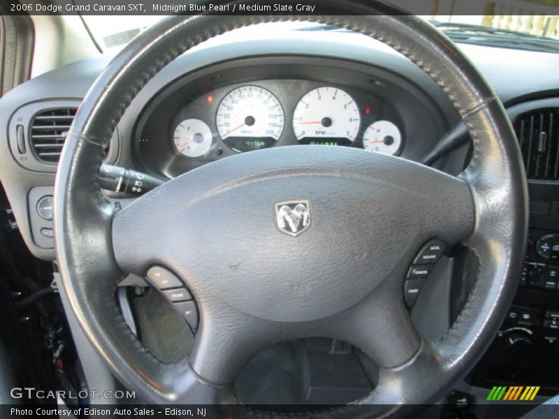 Midnight Blue Pearl / Medium Slate Gray 2006 Dodge Grand Caravan SXT