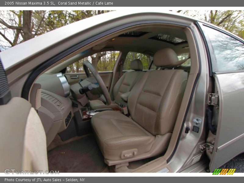 Coral Sand Metallic / Cafe Latte 2005 Nissan Maxima 3.5 SL