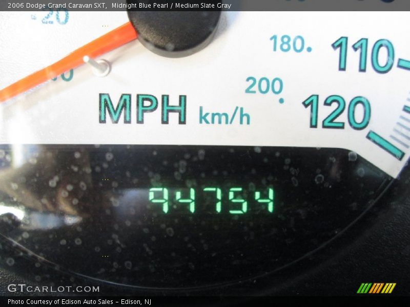 Midnight Blue Pearl / Medium Slate Gray 2006 Dodge Grand Caravan SXT