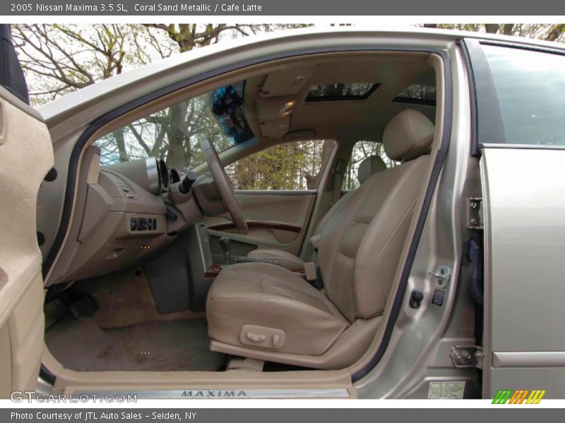 Coral Sand Metallic / Cafe Latte 2005 Nissan Maxima 3.5 SL