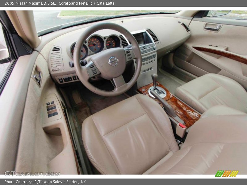  2005 Maxima 3.5 SL Cafe Latte Interior