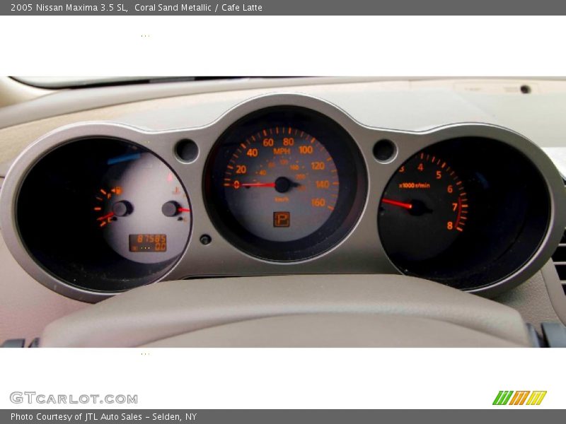  2005 Maxima 3.5 SL 3.5 SL Gauges