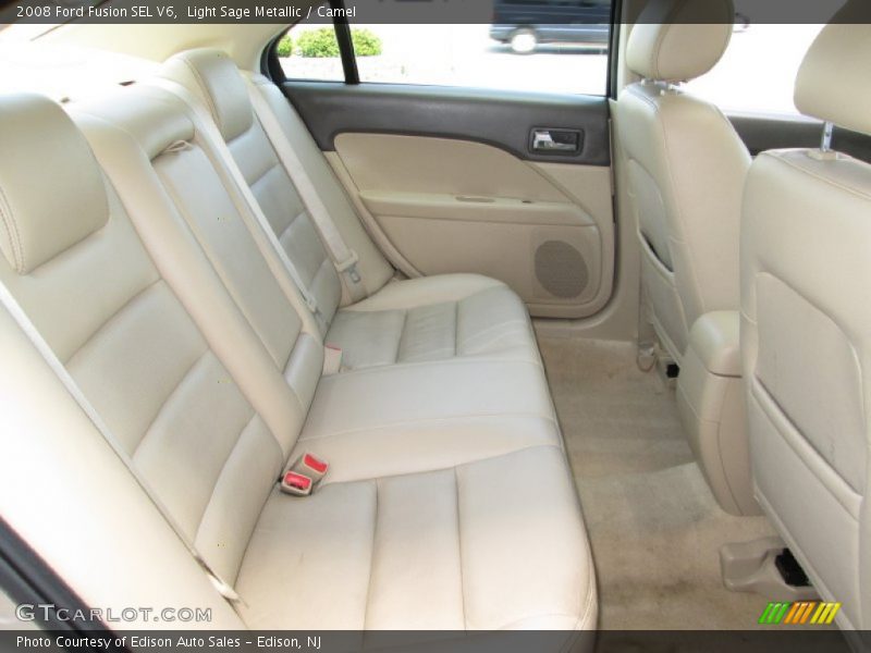 Light Sage Metallic / Camel 2008 Ford Fusion SEL V6
