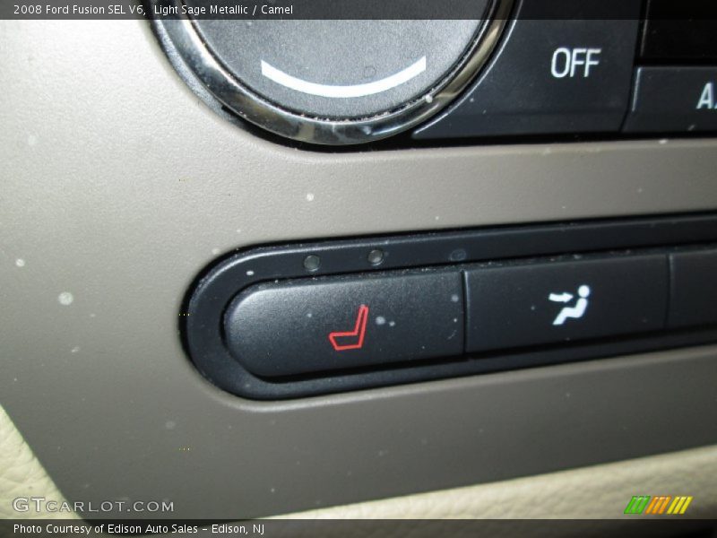 Light Sage Metallic / Camel 2008 Ford Fusion SEL V6