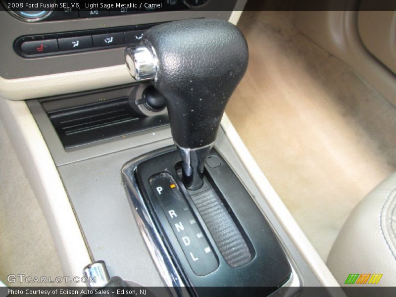 Light Sage Metallic / Camel 2008 Ford Fusion SEL V6