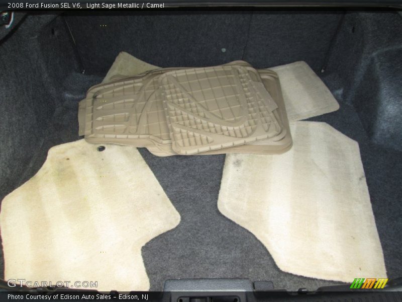 Light Sage Metallic / Camel 2008 Ford Fusion SEL V6