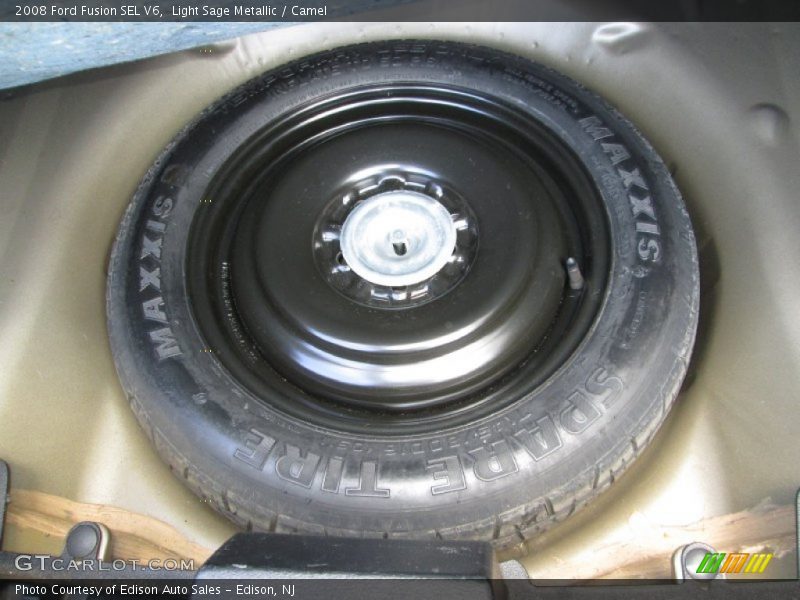 Light Sage Metallic / Camel 2008 Ford Fusion SEL V6