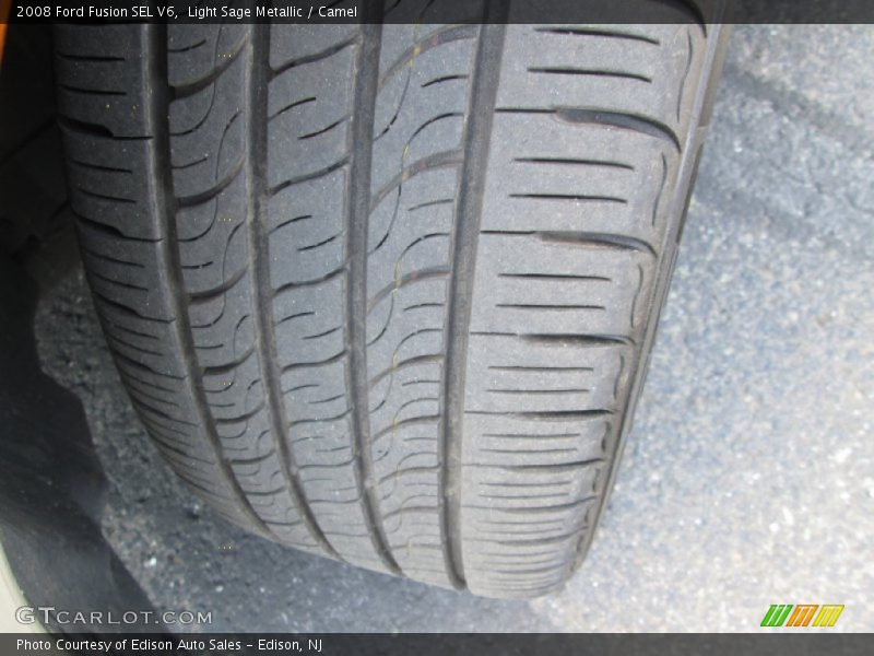 Light Sage Metallic / Camel 2008 Ford Fusion SEL V6