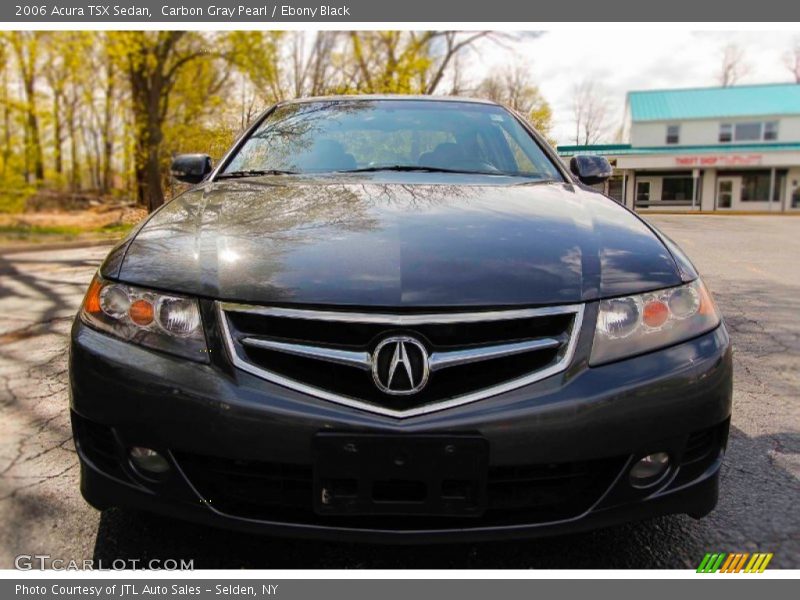 Carbon Gray Pearl / Ebony Black 2006 Acura TSX Sedan