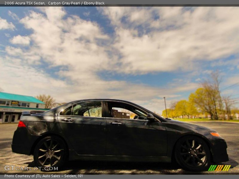 Carbon Gray Pearl / Ebony Black 2006 Acura TSX Sedan