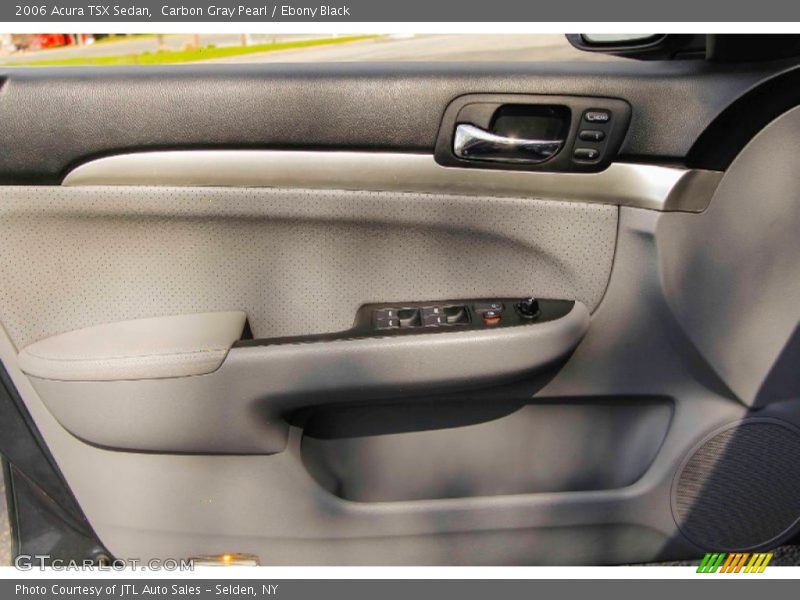 Carbon Gray Pearl / Ebony Black 2006 Acura TSX Sedan