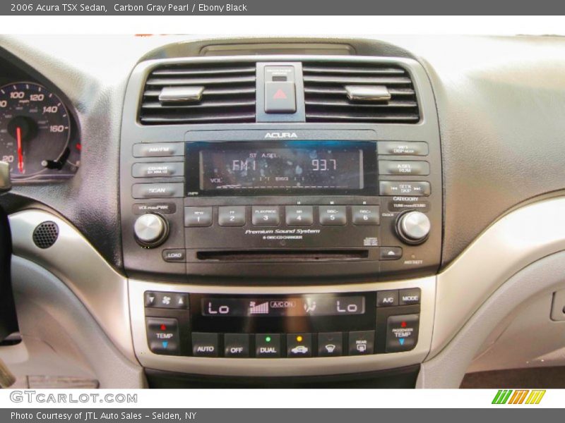 Carbon Gray Pearl / Ebony Black 2006 Acura TSX Sedan