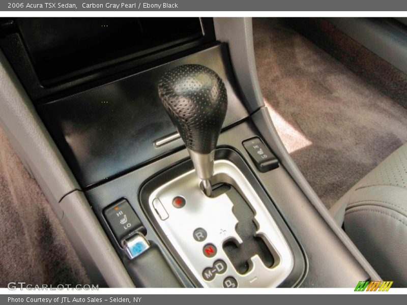 Carbon Gray Pearl / Ebony Black 2006 Acura TSX Sedan