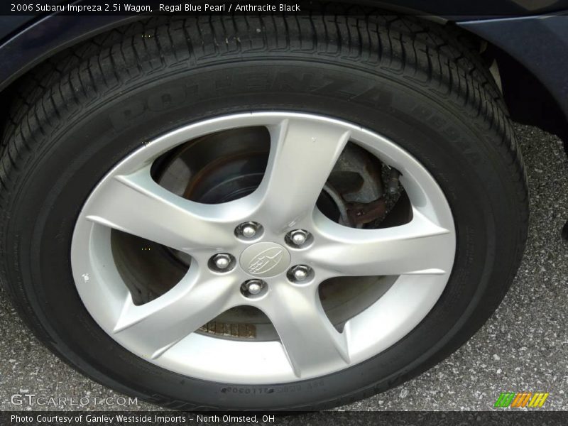 Regal Blue Pearl / Anthracite Black 2006 Subaru Impreza 2.5i Wagon
