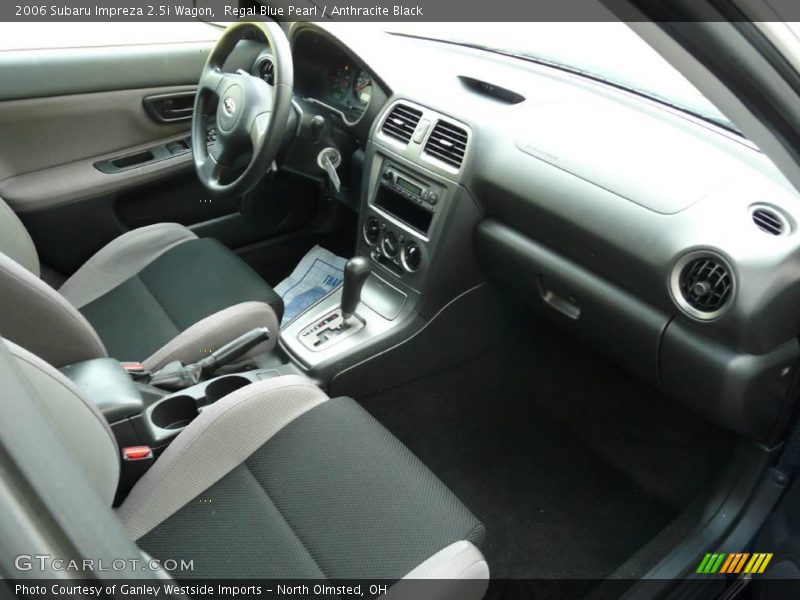 Regal Blue Pearl / Anthracite Black 2006 Subaru Impreza 2.5i Wagon