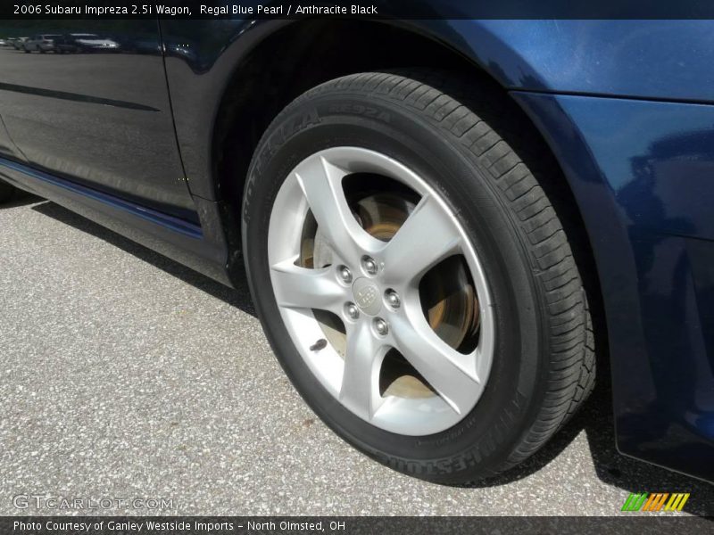 Regal Blue Pearl / Anthracite Black 2006 Subaru Impreza 2.5i Wagon