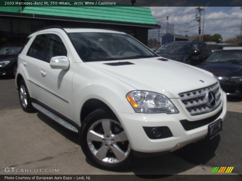 Arctic White / Cashmere 2009 Mercedes-Benz ML 350 4Matic
