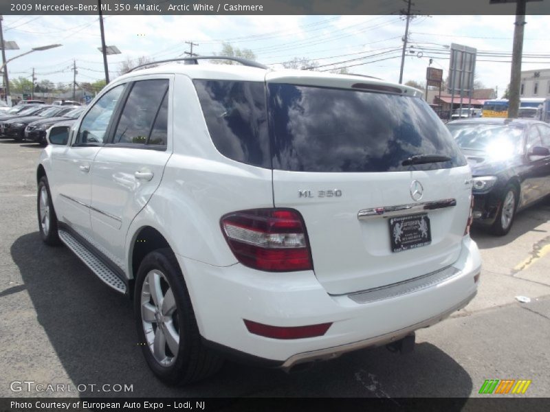 Arctic White / Cashmere 2009 Mercedes-Benz ML 350 4Matic