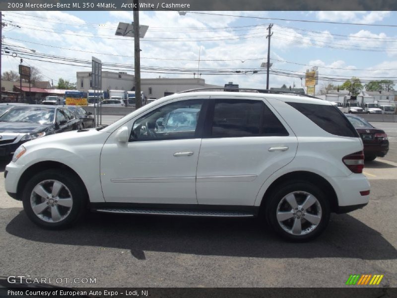 Arctic White / Cashmere 2009 Mercedes-Benz ML 350 4Matic