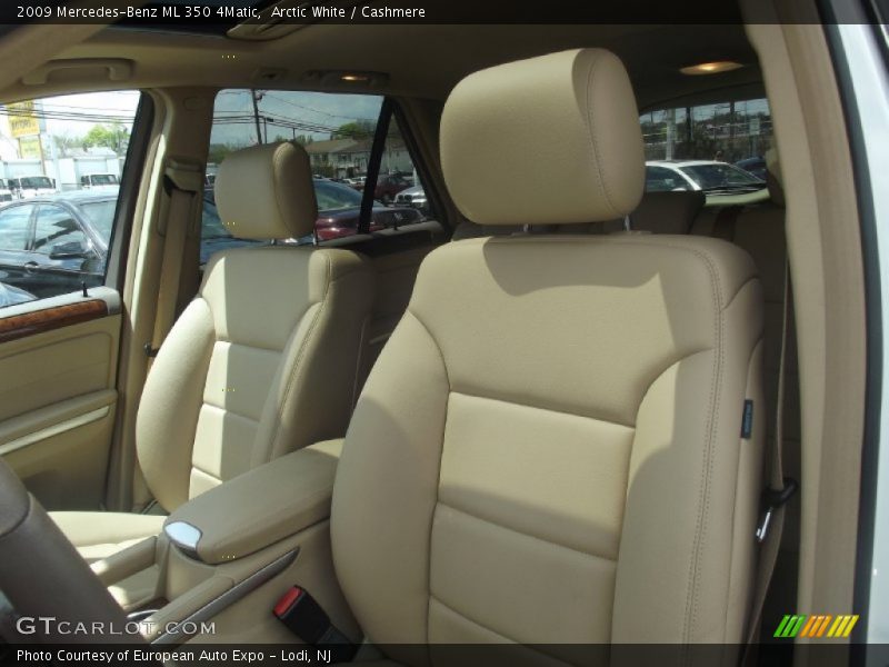 Arctic White / Cashmere 2009 Mercedes-Benz ML 350 4Matic