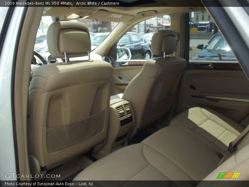 Arctic White / Cashmere 2009 Mercedes-Benz ML 350 4Matic