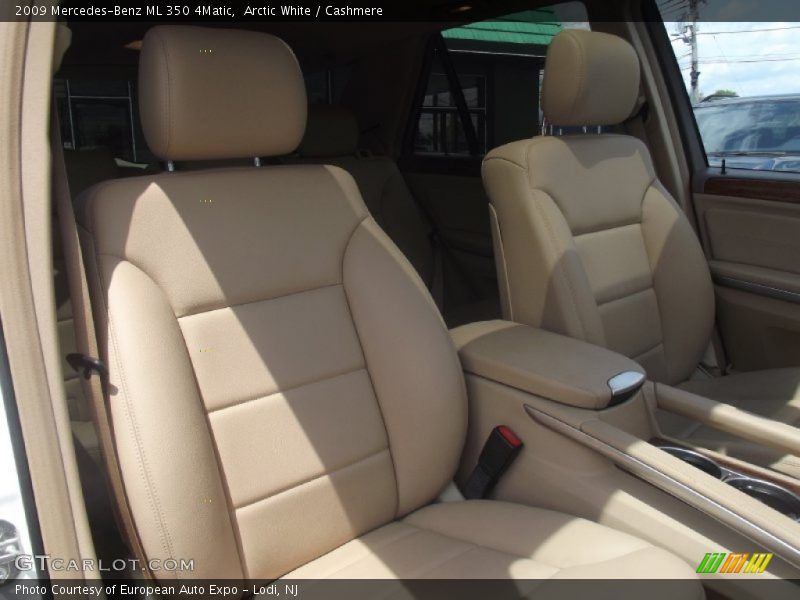 Arctic White / Cashmere 2009 Mercedes-Benz ML 350 4Matic