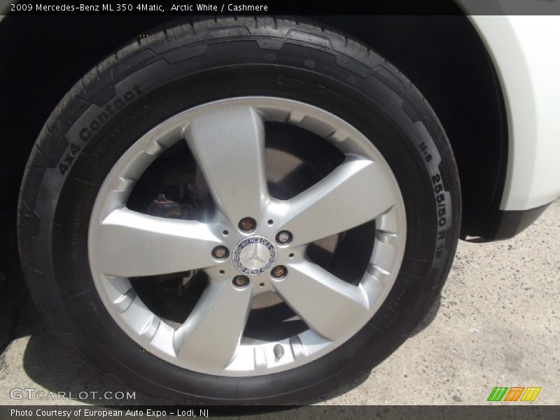 Arctic White / Cashmere 2009 Mercedes-Benz ML 350 4Matic