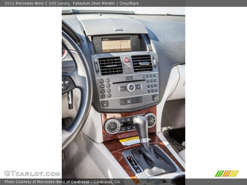 Palladium Silver Metallic / Grey/Black 2011 Mercedes-Benz C 300 Luxury