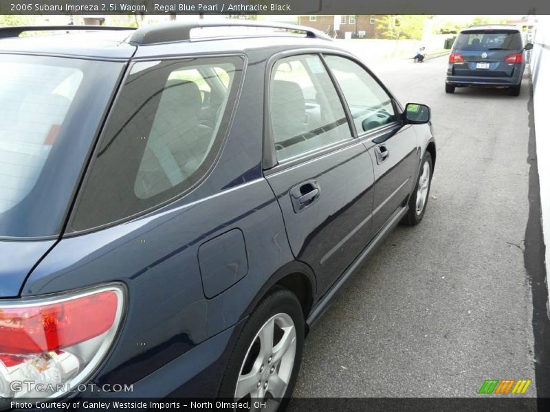 Regal Blue Pearl / Anthracite Black 2006 Subaru Impreza 2.5i Wagon