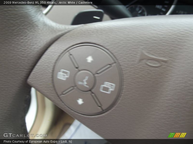 Arctic White / Cashmere 2009 Mercedes-Benz ML 350 4Matic
