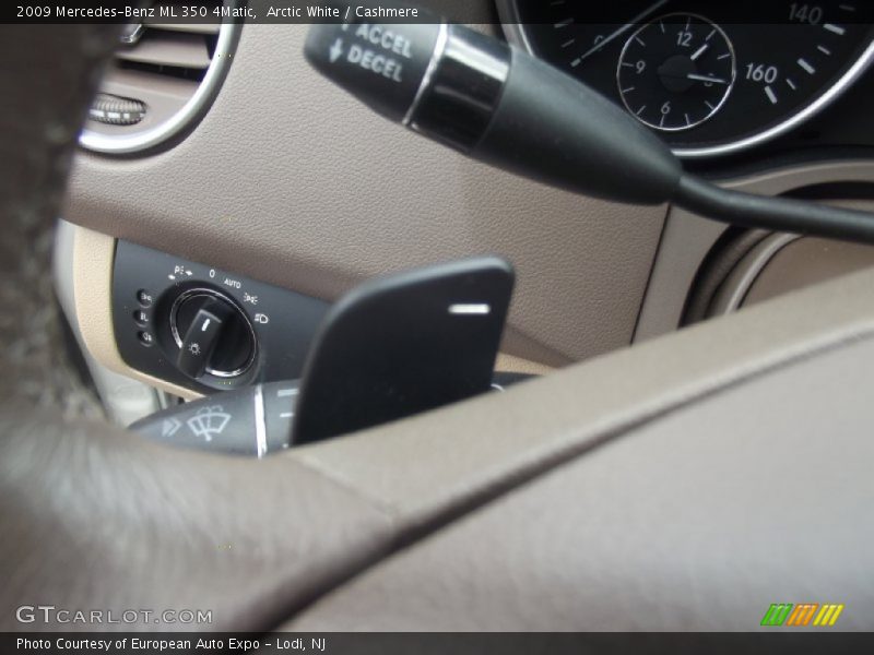 Arctic White / Cashmere 2009 Mercedes-Benz ML 350 4Matic