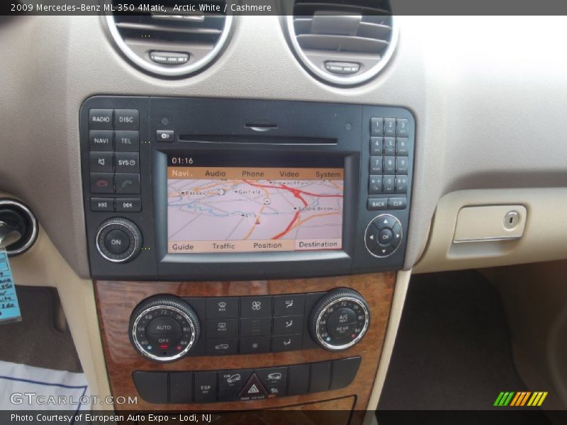 Arctic White / Cashmere 2009 Mercedes-Benz ML 350 4Matic