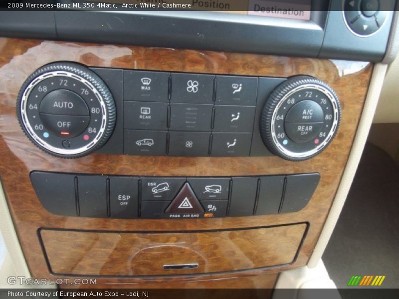 Arctic White / Cashmere 2009 Mercedes-Benz ML 350 4Matic