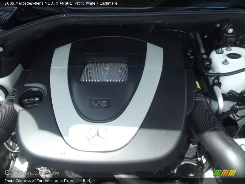 Arctic White / Cashmere 2009 Mercedes-Benz ML 350 4Matic